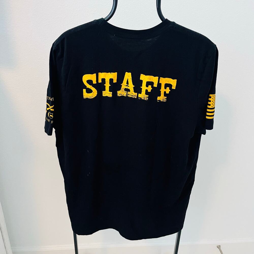 Grunt Style Marine Corps Tun Tavern Staff Shirt XL Black 1775 Born In A Bar - Picture 3 of 6